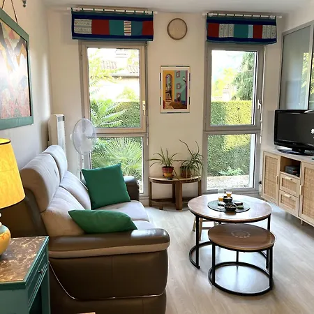 아파트 La Couate, T1 Bis Cosy, Calme Et Lumineux, Au Centre Avec Garage 푸아